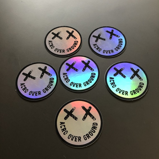 [70012] ACRO OVER GROUND Sticker hologramm